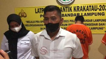 Sembunyikan Narkotika Didalam Mulut, Dua Oknum Honorer Satpol PP Pemprov Lampung , Diamankan Polisi